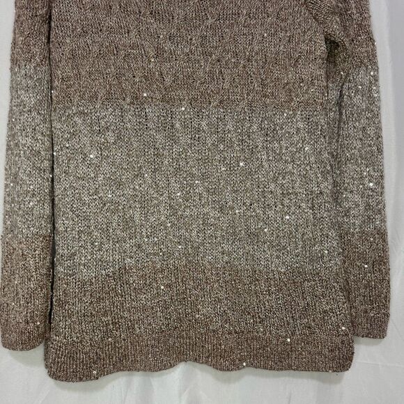 White House Black Market sequin sweater size L - Picture 7 of 7